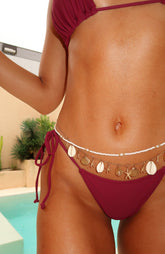 Cora Body Chain White/Gold