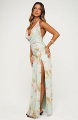 Drift Ashore Maxi Dress Sea Mineral