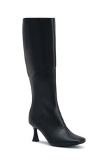 Adriel Knee High Boots Black