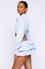 Lightening Hour Mini Skort Sky Blue