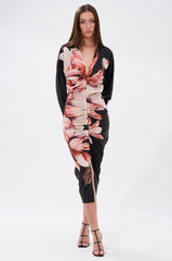 FLORAL BABY MIDI DRESS