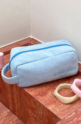 Lillian Cosmetic Bag Baby Blue
