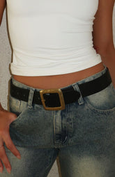 Esme Belt Black/Gold
