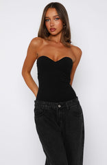 Stuck To You Bodysuit Black