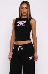 Club 14 Allie Tank Top Black