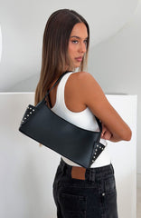 Gideon Shoulder Bag Black