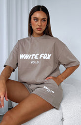 Offstage Oversized Tee Fawn
