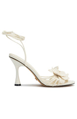 Tempest Wrap Heels Off White
