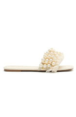 Valentina Sandals Cream