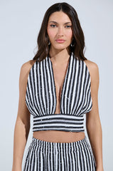 PAIGE HALTER TOP