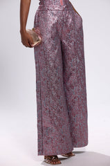 NO COMPETITION BROCADE TROUSER