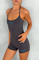 Studio 17 Lila Booty Bike Shorts Charcoal