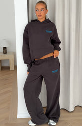 Studio 17 Tallulah Wide Leg Sweatpants Charcoal