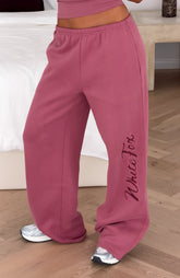 Studio 17 Willa Wide Leg Sweatpants Dusty Plum
