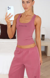 Studio 17 Willa Tank Top Dusty Plum