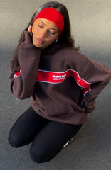 Studio 17 Jules Oversized Hoodie Chocolate