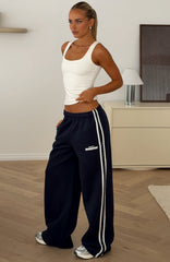 Studio 17 Spencer Wide Leg Sweatpants Navy