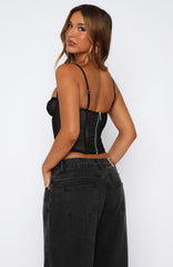Traitor Bustier Black