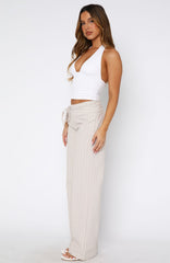 Won't Look Back Pants Beige