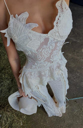 Wild Tonight Top Vintage Cream