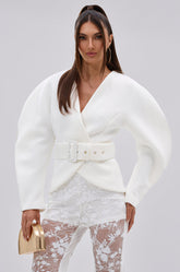 LANA SCUBA BLOUSE