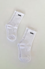 WFA 2 Pack Socks White/Black