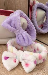 Kesia Beauty Headband 2 Pack Purple/White