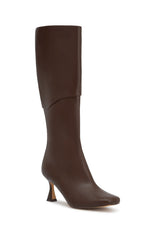 Adriel Knee High Boots Chocolate
