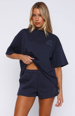 Always Shining Lounge Shorts Navy