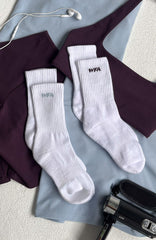 Wfa 2 Pack Socks Icy Blue/Midnight Plum