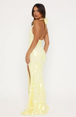 Always Yours Maxi Dress Lemon