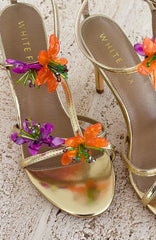 Aubriella Heels Gold