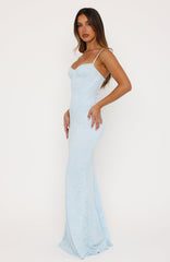 Blossom Belle Maxi Dress Blue