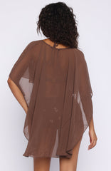 Cloudline Poncho Top Toasted Coconut