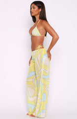 Croatian Coast Pants Lemontini Fizz