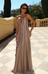 Groovy Gal Maxi Dress Dune Drift
