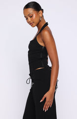 He Said She Said Bustier Black