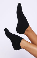 In Your Mind Socks 2 Pack Black/White