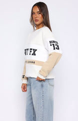 Latest And Greatest Oversized Sweater Neutral