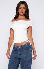 Lifetime Member Top White