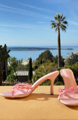 Marlo Mules Baby Pink