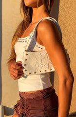 Nash Shoulder Bag White