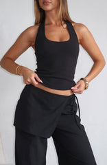 Off Beat Pants Black
