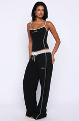 Pure Attraction Track Pants Black