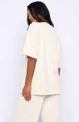 Rare Catch Knit Top Cream