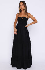 Rumour Has It Maxi Dress Black