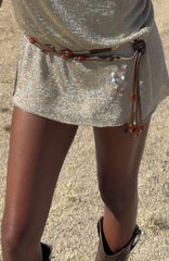 Sayge Wrap Belt Chocolate