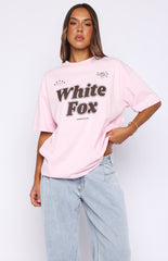 Seeing Stars Oversized Tee Pink