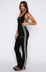 She Means Business Flare Pants Black