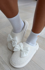 Sophie Slippers White